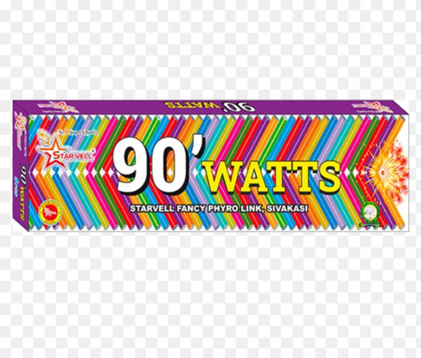 90'' watts