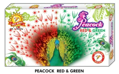 PEACOCK RED&GREEN (பிகாக் ரெட் & க்ரீன்)