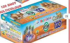 120 MULTI COLOUR SHOTS